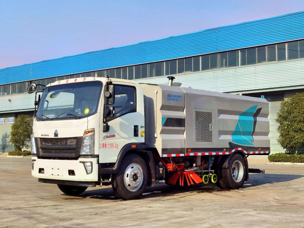 重汽悍將洗掃車